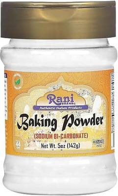 Rani Baking Powder 5oz (150g) PET Jar ~ Used for cooking, NON-GMO | Indian Origin | Gluten Friendly