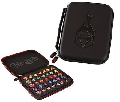 Forged Dice Co. Dicemaster's Display & Storage Box - Holds 35 Metal or Plastic Polyhedral Dice / 5 Sets