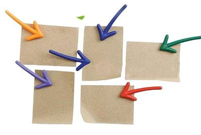 Decorative Refrigerator Magnets, Perfect Fridge Magnets for House Office Personal Use (12Pcs Arrow)