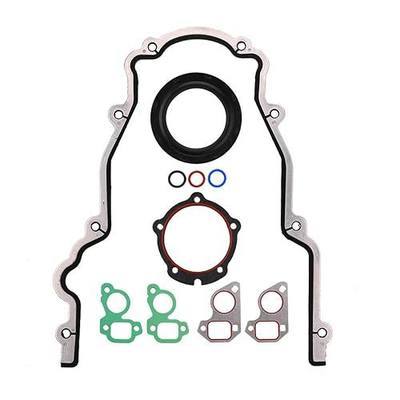 Timing Cover Gasket Set - Compatible with 4.8L 5.3L 5.7L 6.0L 6.2L Chevy Silverado, Suburban, Tahoe, GMC Sierra, Yukon, Savana, Cadillac Escalade - Replace 12633904 TCS45993