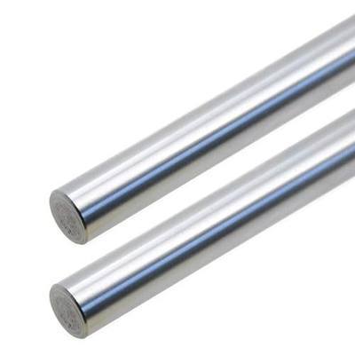 2PCs 12mm x 500mm (.472 x 19.67 inches) Case Hardened Chrome Plated Linear Motion Rod Shaft Guide - Metric h8 Tolerance