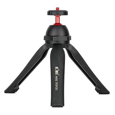KIWIFOTOS Universal Mini Camera Tripod with 360° Ball Head | Table Tripod for X100VI X100V with 1/4 Inch Screw for RX 100VII ZS99 ZS300 Phone Webcam, compact 18.6cm