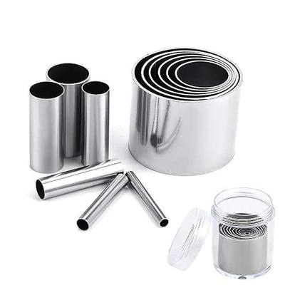 Fireboomoon 12 PCS Hole Hollow Punch Cutter Set with Storage Case,Stainless Steel Round Circle Ring Clay Cutters Ceramics Dotting Baking Indentation Mold Tools for Polymer Clay Pottery Handmade Craft