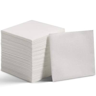 BloominGoods Disposable Linen-Feel Dessert and Beverage Napkins - Made In USA, Soft and absorbant cocktail Paper Napkins For Bar, Restaurant, Café, wedding Or Parties (200-Pack)