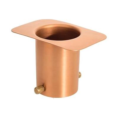 Monarch Rain Chains Gutter Adapter – Standard Adapter with Brass Bolt for Chain Installation, Pure Copper Rain Chains for Gutters Mount, Rust-Resistant Drainage Mount for Roof Downspout Chain