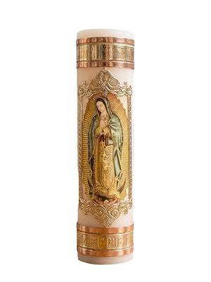 Angelitos de Mexico Virgen de Guadalupe Candle Prayer Our Lady of Guadalupe