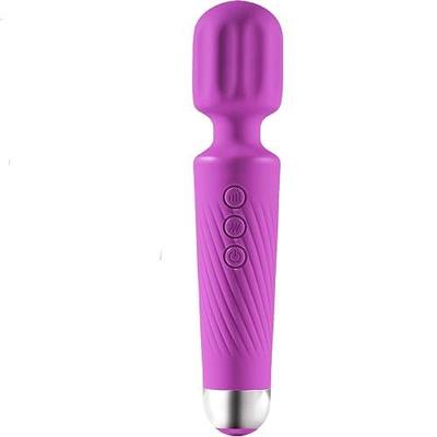 Powerful Personal Massager 20 Vibration Modes 8 Speeds Handheld Cordless for Muscle Back Neck Relief