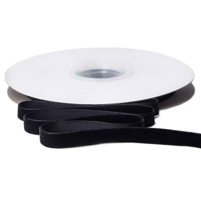 Ribbli Polyester Black Velvet Ribbon,3/8 Inch,10-Yard Spool,Use for Choker,Gift Wrapping,Floral Bouquets, Boutonnieres