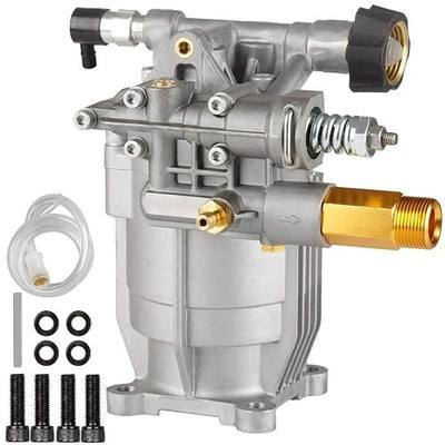 3/4" Shaft Horizontal Pressure Washer Pump, 2600-3000 PSI, 2.5 GPM, OEM Replacement Pump for Honda GC160,309515003,308418007,020241 and More