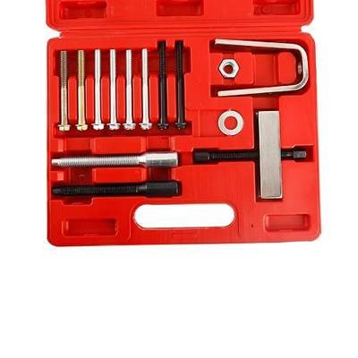 Steering Wheel Puller Kit Steering Wheel Lock Plate Removal Tool | 4 sets of cap screws Made of Steel Fit for most domestic and imported cars Easy Storage