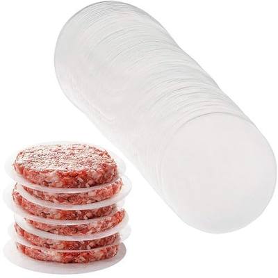 YQL 4.5 Inch Round Hamburger Patty Paper, 200 Count Burger Separator Sheets