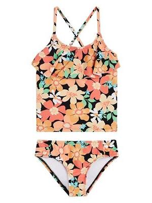 Kanu Surf Girls' Charlotte Flounce Tankini Beach Sport 2-piece Swimsuit