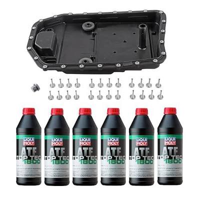Auto Transmission Service Kit (Oil Pan+Filter+Gasket+24 Bolts) + 6L ATF for BMW Select Models (ZF-6HP19 Trans.)