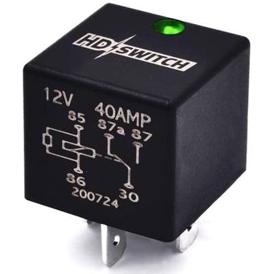 HD Switch OEM Upgrade Waterproof Relay w/LED Replaces Toro Exmark 1-643275 98-7249 Z-Master Dingo Lazer-Z AC AS CT HP LC XS XP Next Quest Phazer Turf Tracer DS E P S X Z - Dielectric Grease Included