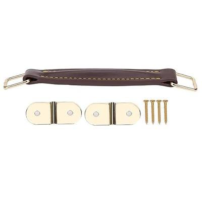 Vintage Style Guitar Amplifier Handle PU Leather Speaker Handle for Guitar Speaker(Brown)