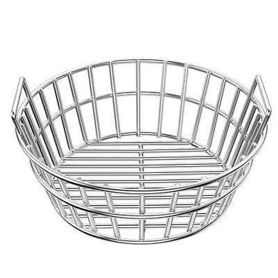 onlyfire Stainless‑Steel Ash Basket with Handles for Kamado Joe Junior