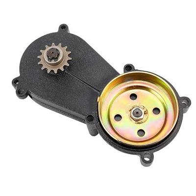NovelBee Motorcycle Transmission Gear Box for 47CC 49CC 2-Stroke Engine Mini Pocket Bike (Black)