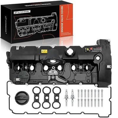 A-Premium Engine Valve Cover - Compatible with BMW Vehicles - 2.5L, 3.0L - 125i, 128i, 130i, 323i, 328i, 525i, 528i, 530i, X3, X5, Z4 - E60 E70 E82 E83 E84 E89 E90 E92 - Replace# 11127552281