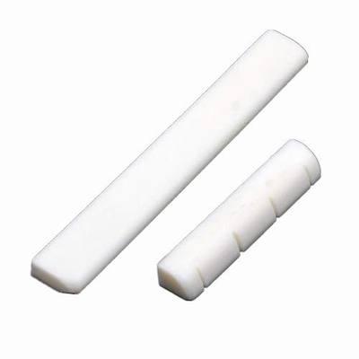 Miwayer Ukulele Real Bone 53mm Bridge Saddle & 35mm Nut for 4 String Ukulele-Regula