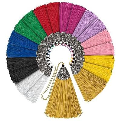 Boho Tassel Charm Jewelry Making Charm Bulk 10 Colors