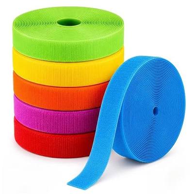 Zonon 6 Rolls Carpet Marker Strips, Floor Tape for Classroom, Nylon Carpet Markers for School Supplies Classroom Rug, Back to School Preschool Daycare Office (25 ft x 1 Inch,Vivid Color)