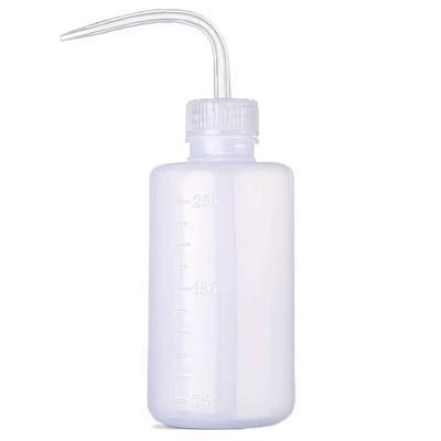 BEADNOVA Squeeze Plant Watering Bottle 250ml 8oz Small Wash Bottle Squeeze Plastic Watering Can for Indoor Plants Succulents (1pc)