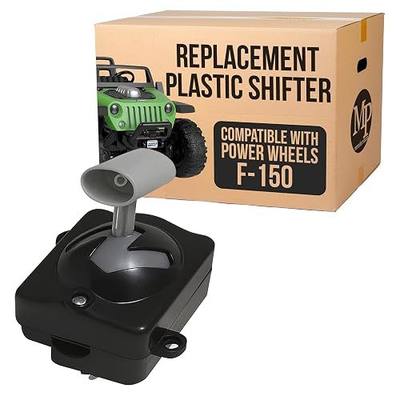 MP Maresh Products K8285-9319 Replacement Plastic Forward Reverse Shifter Assembly Compatible Power Wheels with F-150 and Replacement for Hurricane (Gray/Black)
