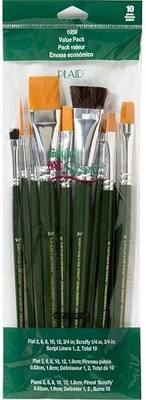 One Stroke Brush Set-10/Pkg10