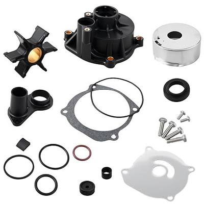 5001594 Water Pump Repair Kit with Housing for Johnson Evinrude V4 V6 V8 85-300HP Outboard Motor Parts - Replace 5001594 395060 390768 Sierra 18-3392