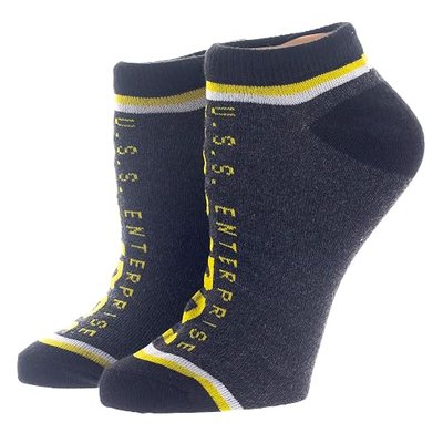 Bioworld Star Trek 5 Pair Ankle Socks