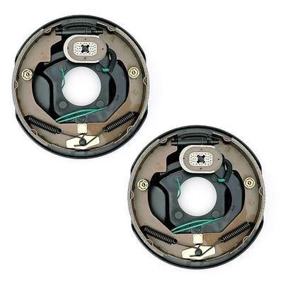 HICKS 10" x 2-1/4" Trailer Electric Brake Assembly for 3,500 lbs Axle Trailers 10" x 2.25", Set of 2