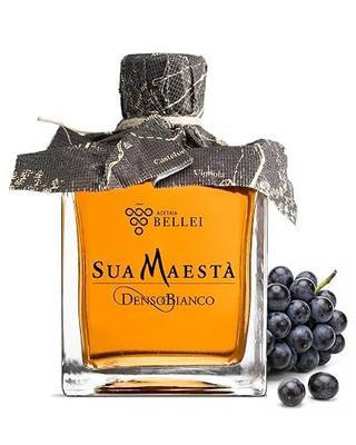 Acetaia Bellei Denso Bianco White Balsamic Condiment - 8.45 fl oz | Sweet, fruity flavor. Light acidity. Made with cooked grape must and wine vinegar. Golden color. Made in Italy.