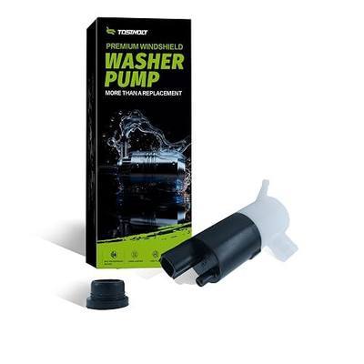 1pc 12V Windshield Washer Fluid Pump Motor w/Grommet For F150 F250 F350 F450 F550 Ranger Transit Connect Fusion MKZ MKS Continental Taurus Fiesta Police Sedan Viper Ram Cirrus Neon & Multi
