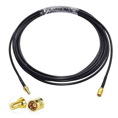 Anina 23' XM Antenna Extension Cable for Sirius Home Vehicle Satellite Radio Stereo Receivers Tune Straight SMB Male to Straight SMB Female