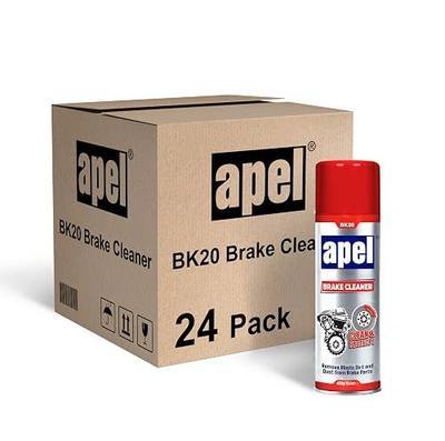 Mitreapel Brake Cleaner (24 x 15.1 fl oz) Non-Chlorinated Brake Parts Cleaner for Disc, Pads, Calipers, Springs, Rotors and Clutch (Pack of 24)