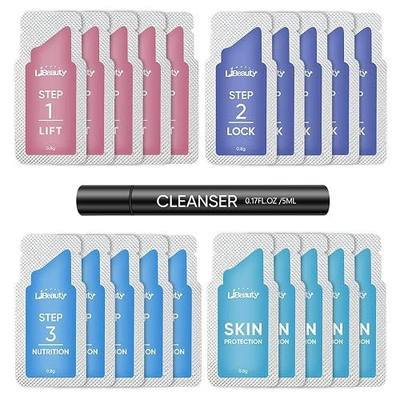 Libeauty Brow Lamination Kit, Lash Lift Kit Last 8 Weeks for Home & Salon | Disposable Sachets, Upgraded Formula, Curling & Waving Lotion, 20pcs Set, Eyebrow for Perm Professional & Beginner Use