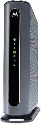 Motorola MG7700 Modem with Built in WiFi | Approved for Comcast Xfinity, Cox, Spectrum | for Plans Up to 800 Mbps | DOCSIS 3.0 + Gig WiFi Router (Renewed)
