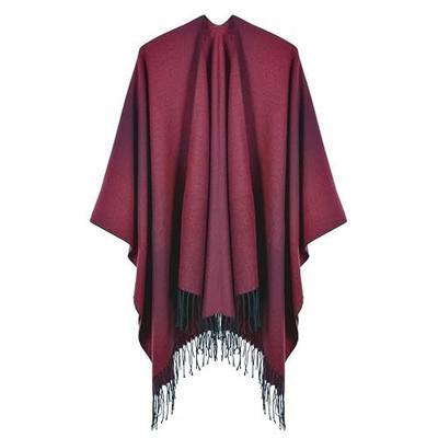 Large Shawl Wraps for Women with Fringes, High-density Knitting Scarfs