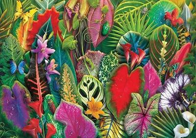 Buffalo Games - Brilliant Botanicals - 500 Piece Jigsaw Puzzle