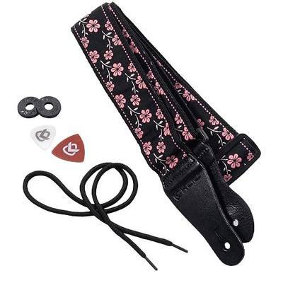 KLIQ Vintage Woven Guitar Strap for Acoustic and Electric Guitars