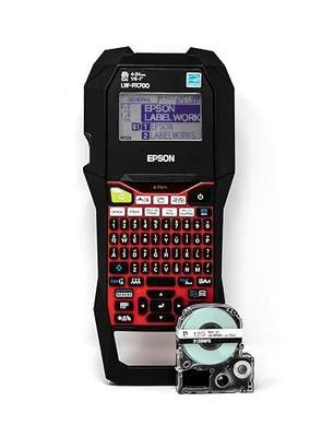LABELWORKS Epson LW-PX700 Industrial Label Maker - Portable Handheld | Handheld industrial label printer, wide PX tape range incl. PET, vinyl, shrink tube & self-laminating wrap, for wire & cable