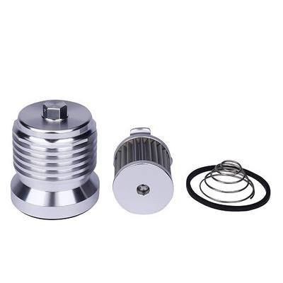 Motorcycle Racing Stainless Steel Reusable Oil Filter with Replacement cartidge fitting fits for Harley Davidson Touring Twin Cam