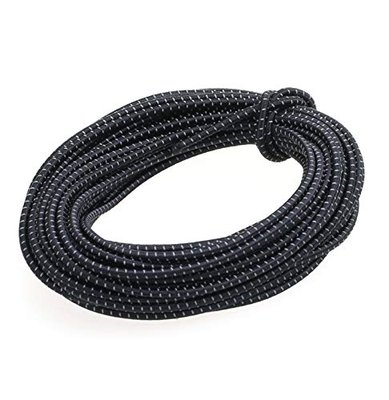 Craft 3MM (1/8") Reflective Elastic Cord,10 Yards (Black)