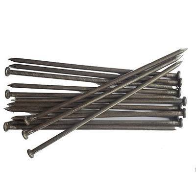Landscape Stakes Metal Landscape Edging Anchoring Spikes, 10-Inch Length 50 Count, for Artificial Turf Stakes, Paver Edging, Weed Barrier, Timber, Carpentry, Tent and More