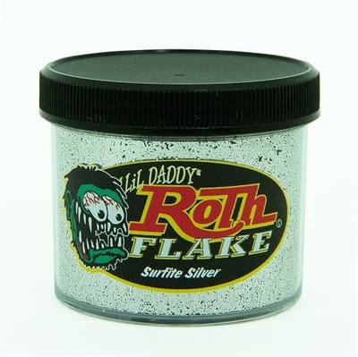 Lil Daddy Roth Metal Flake - Surfite Silver - Solid Flake (16oz - Standard .015")