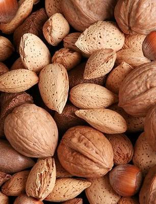 Anna and Sarah Premium Mixed Nuts in Shell Box, 8 Lbs | Jumbo Walnuts, Extra Large Pecans, Almonds, Large Hazelnuts, Brazil Nuts, Buttery Taste