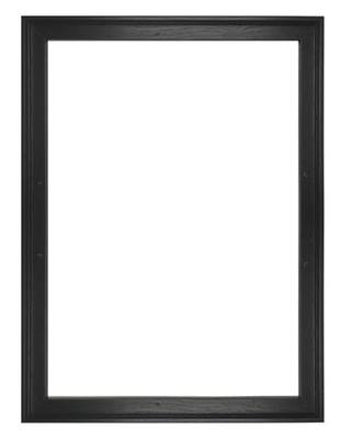 DIY Floating Frame for 16X20"/40.7X50.8cm Canvas,0.6-0.8"/1.5-2cm Deep.Picture Art Wall Décor,Art Canvas Black Frame,a Frame Kit,Cut to Pieces,No Canvas Included