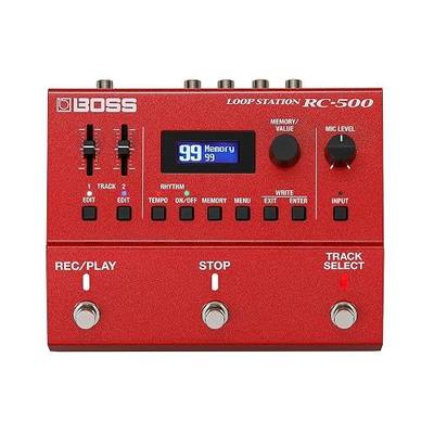 BOSS RC-500 Loop Station | Advanced Two-Track Looper with Onboard Mixing & Deep Control Options | Class-Leading Sound Quality | 16 Versatile Drum Kits | 13 Hours Record Time | Expanded Control Support | - Advanced Dual-Track Looper with Onboard Mixing and Deep Control, Up to 13 Hours of Stereo Recor