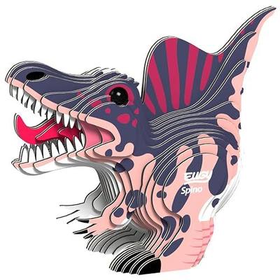 EUGY Spinosaurus 3D Puzzle, 27 Piece Paper Craft Kit for Kids 6+