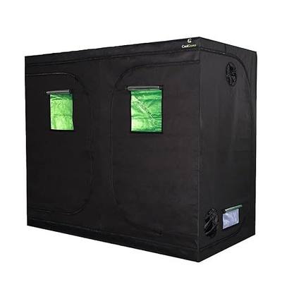 96"x48"x80" Mylar Hydroponic Grow Tent Grow Room with Obeservation Window and Removable Floor Tray for Indoor Plant Growing (96" x 48" x 80")